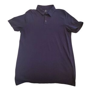 H&M Slim Fit DarkBlue Polo Shirt (Size S)